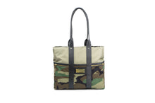 Camo Signature Zip Top Tote Bag