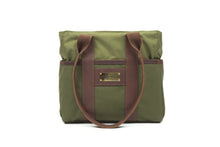 Green Mini Zip Top Tote Bag