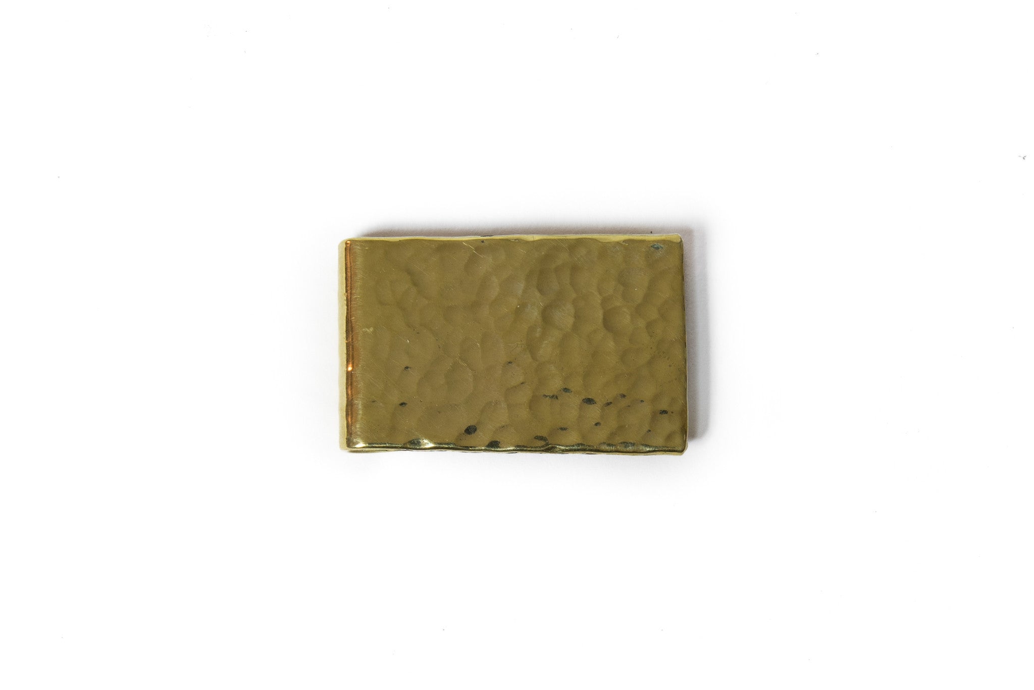 Vintage Solid Brass Money Clip  Vintage Brass Money Clip Card