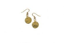 Jewelry - Brass Disc Earrings