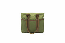 Tote Bag - Mini Zip Top Tote - Olive