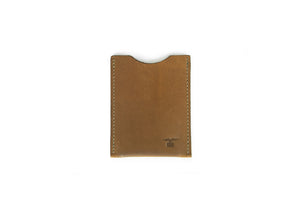 Sword & Plough Grey Wool Crossbody Bag - Brown Leather